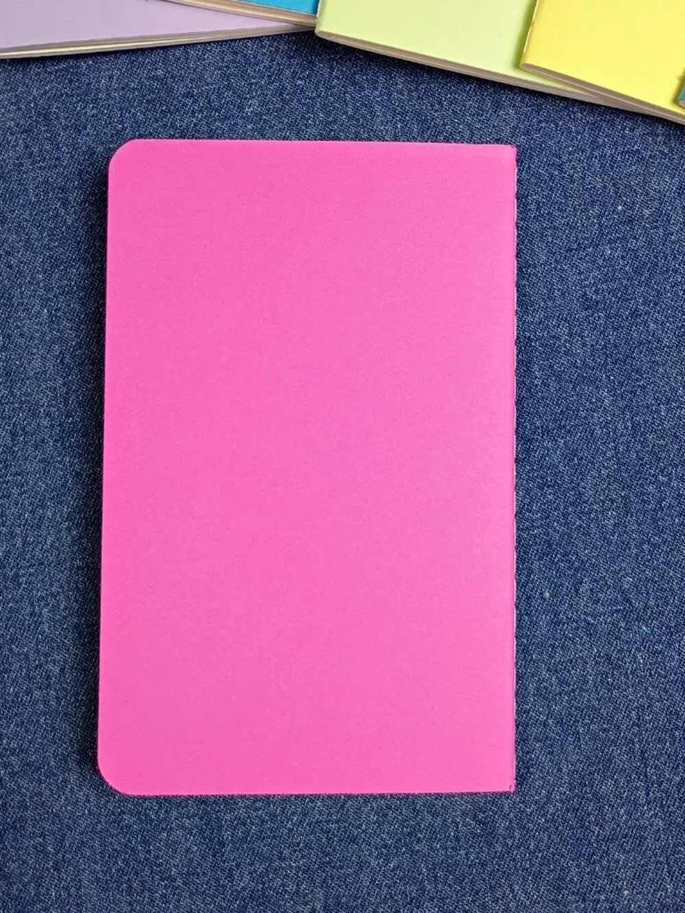 Pocket Notebook - Mandala - Just Be - Bright Pink